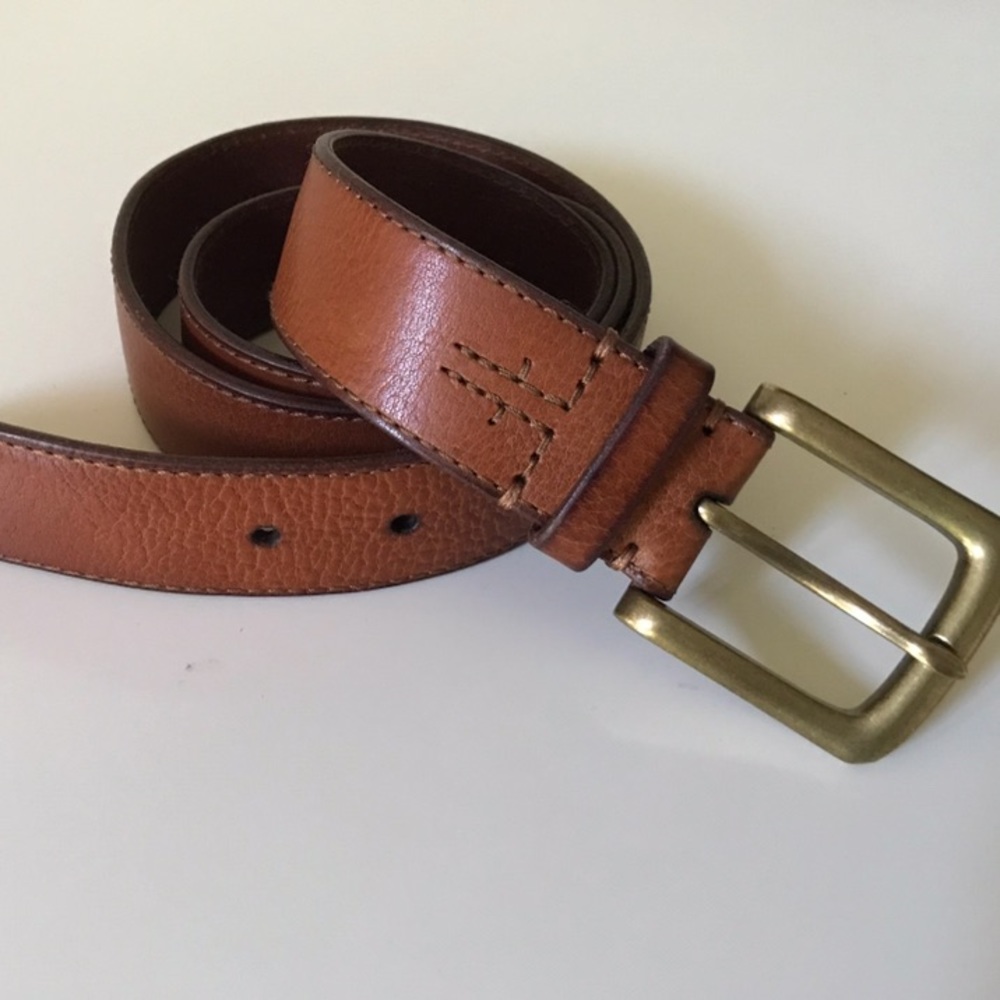 Frye Leather Brown Belt, Size M